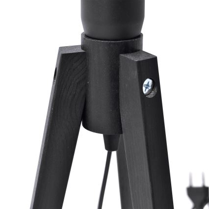 Tischleuchte ALBA 1xE27/15W/230V cremefarben/Kiefer