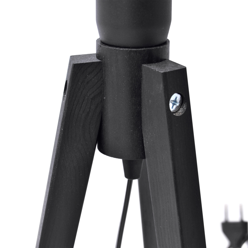 Tischleuchte ALBA 1xE27/15W/230V cremefarben/Kiefer