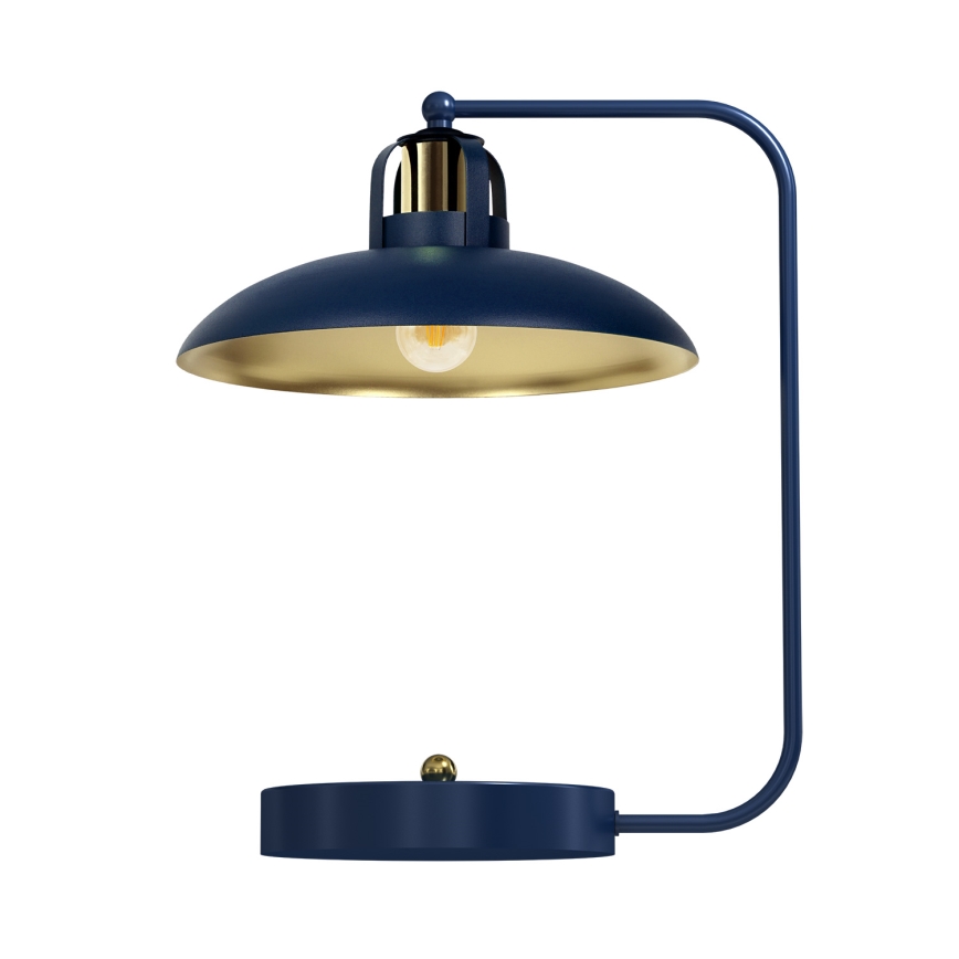 Tischleuchte FELIX 1xE27/60W/230V blau
