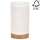 Tischleuchte FIRE 1xE27/25W/230V Eiche/beige – FSC-zertifiziert