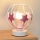 Tischleuchte für Kinder STARS 1xE27/15W/230V rosa/weiß
