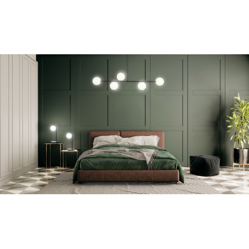 Tischleuchte GAMA 1xG9/12W/230V schwarz