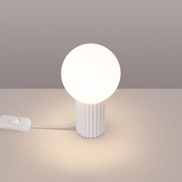 Tischleuchte HALO 1xG9/8W/230V d 12 cm weiß