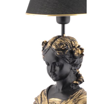 Tischleuchte OPELYA 1xE27/40W/230V schwarz/golden