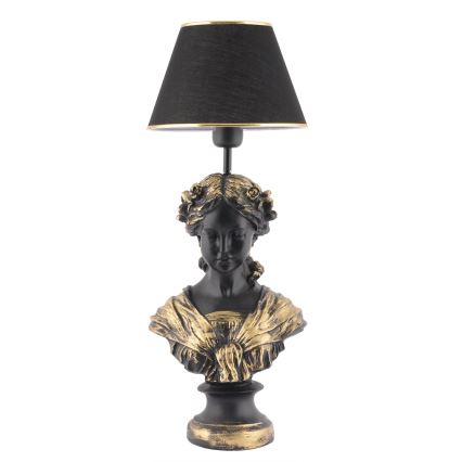 Tischleuchte OPELYA 1xE27/40W/230V schwarz/golden
