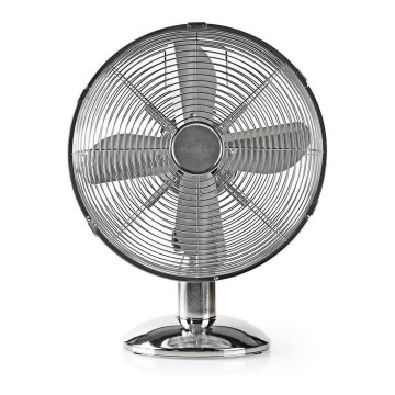 Tischventilator 35W/230V Chrom glänzendes Chrom
