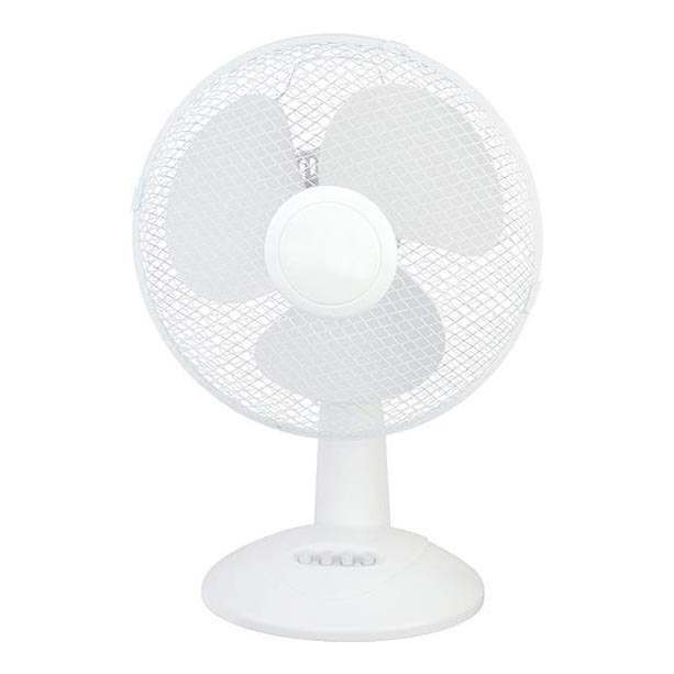 Tischventilator 45W/230V Ø 45 cm weiß