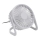 Tischventilator USB Ø 15 cm weiß