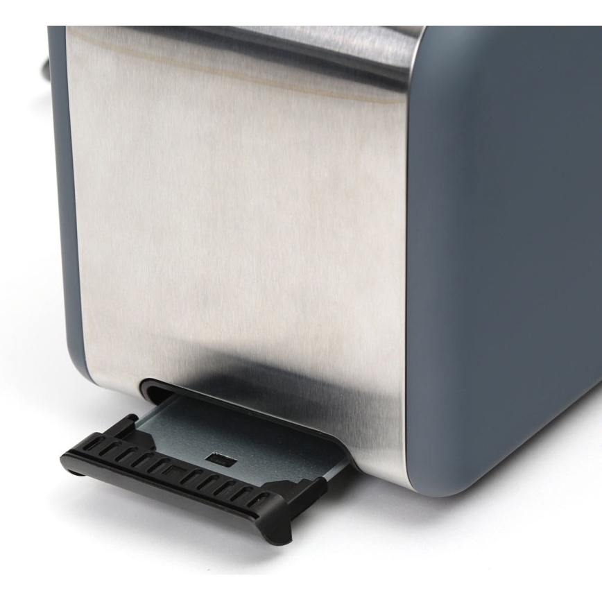 Toaster mit zwei Öffnungen 900W/230V Edelstahl/Grau