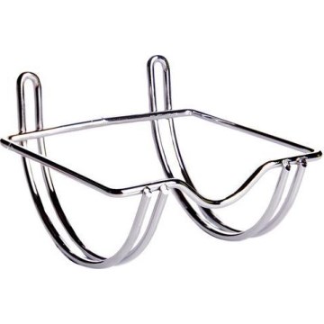 Toilettenpapierhalter 12x12,5 cm glänzender Chrom