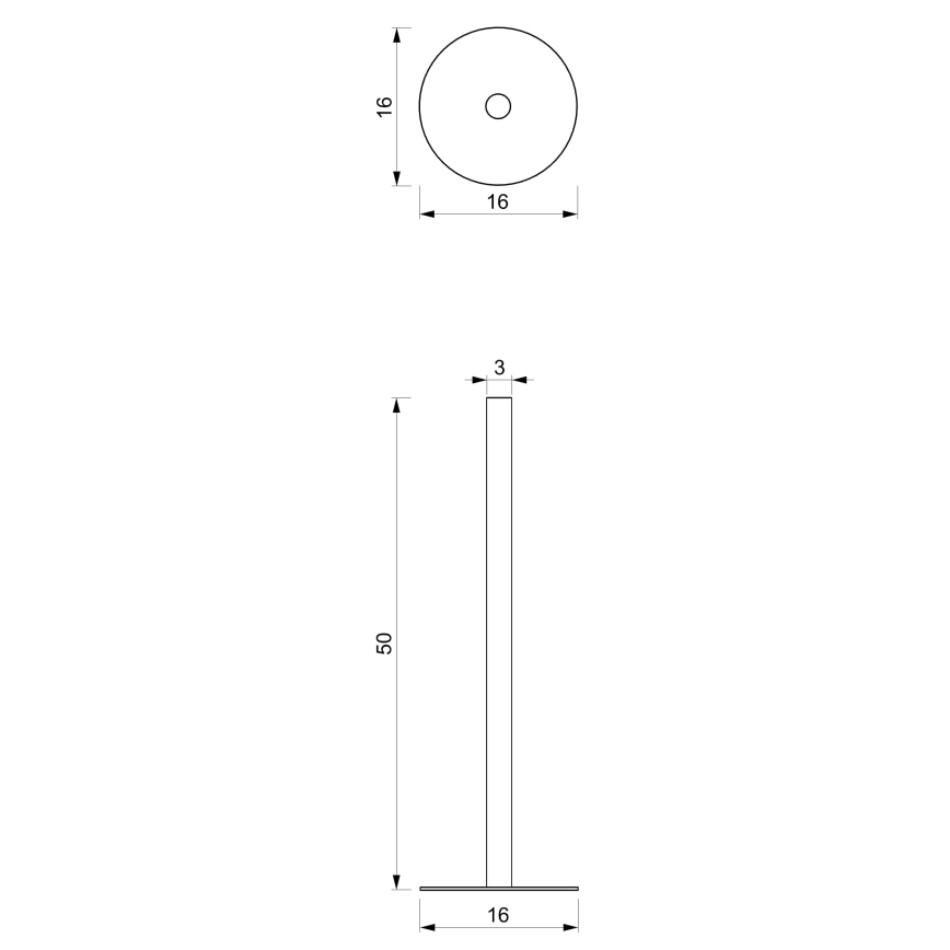 Toilettenpapierhalter 51 cm weiß