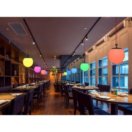 Top Light BALL RGB RC - LED RGB dimmbares Solarleuchte BALL LED/1,2W/3,7V IP44 1800 mAh + Fernbedienung