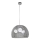 Top Light Davos 50 - Hängeleuchte DAVOS 3xE27/60W/230V glänzendes Chrom