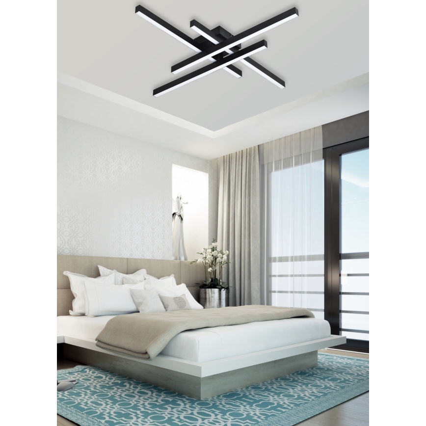 Top Light - Dimmbare LED-Aufbauleuchte CROSS LED/50W/230V 3000-6500K + Fernbedienung