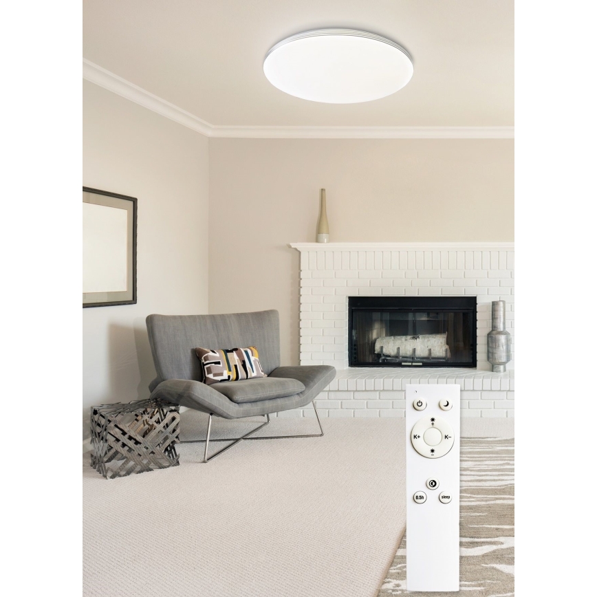 Top Light - Dimmbare LED-Deckenleuchte OCEAN LED/36W/230V 3000-6500K + Fernbedienung