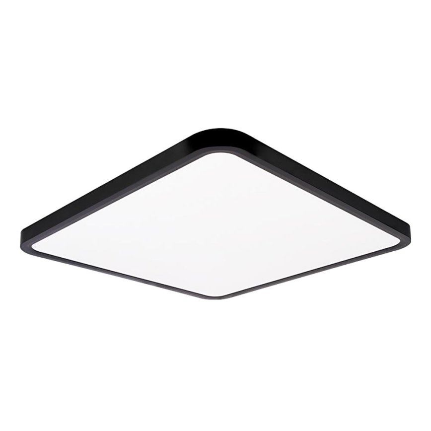 Top Light - Dimmbare LED-Deckenleuchte REVIT LED/50W/230V 3000-6500K 50x50 cm schwarz + Fernbedienung