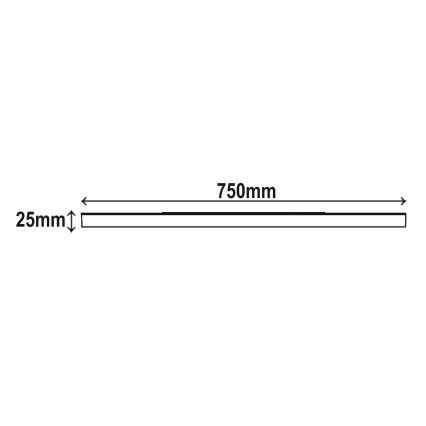 Top Light - Dimmbare LED-Deckenleuchte REVIT LED/70W/230V 3000-6500K d 75 cm weiß + Fernbedienung