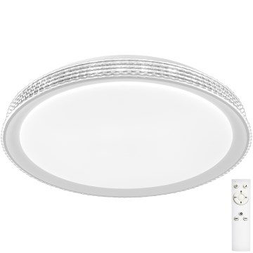 Top Light - Dimmbare LED-Deckenleuchte SAFIR LED/51W/230V 3000-6500K d 48 cm + Fernbedienung