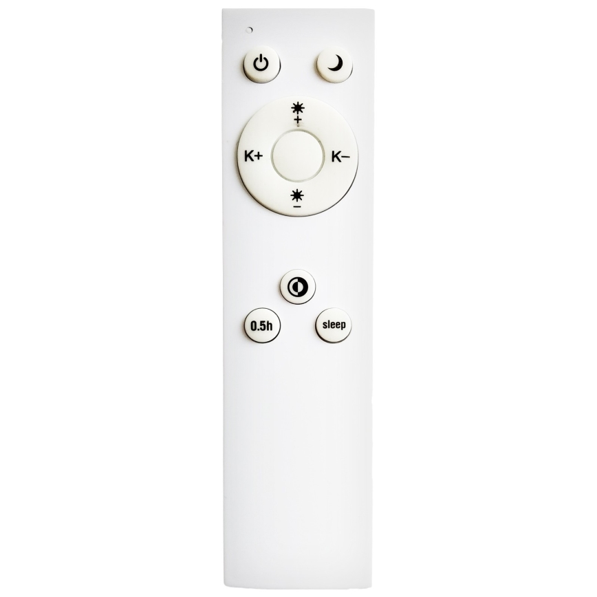 Top Light - Dimmbare LED-Deckenleuchte SALERNO LED/60W/230V 3000-6500K d 60 cm weiß + Fernbedienung