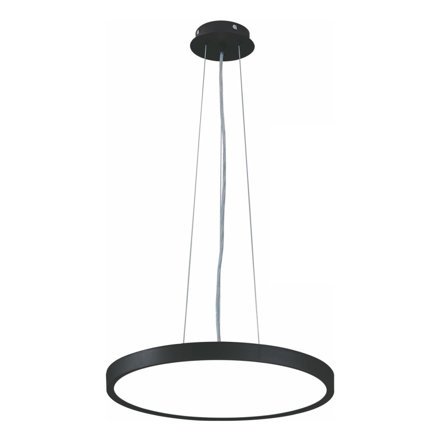Top Light - Dimmbare LED-Hängeleuchte REVIT LED/36W/230V 3000-6500K d 40 cm schwarz + Fernbedienung