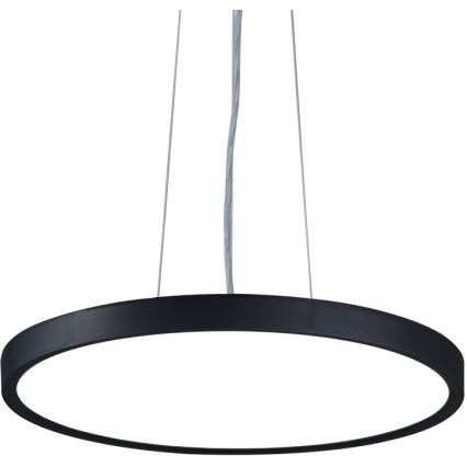 Top Light - Dimmbare LED-Hängeleuchte REVIT LED/36W/230V 3000-6500K d 40 cm schwarz + Fernbedienung