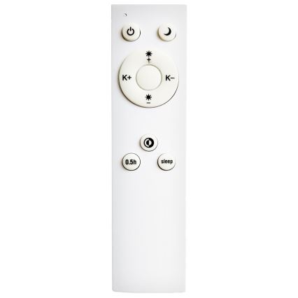 Top Light - Dimmbare LED-Hängeleuchte REVIT LED/36W/230V 3000-6500K d 40 cm schwarz + Fernbedienung
