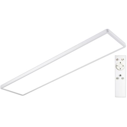Top Light - Dimmbares LED-Aufbaupanel REVIT LED/70W/230V 3000-6500K 120x30 cm weiß + Fernbedienung