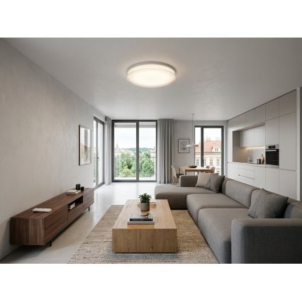 Top Light - dimmbare LED-Badezimmer-Deckenleuchte NEXUS LED/45W/230V 3000-6500K IP44 Ø 38 cm weiß + Fernbedienung