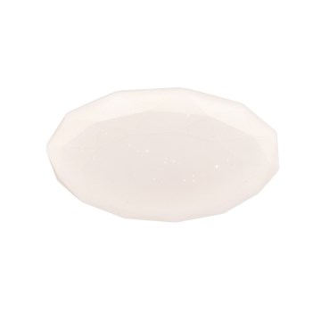 Top Light - LED-Badezimmer-Deckenleuchte SPARKLE LED/40W/230V 3000/4000/6500K IP44 Ø 39 cm weiß