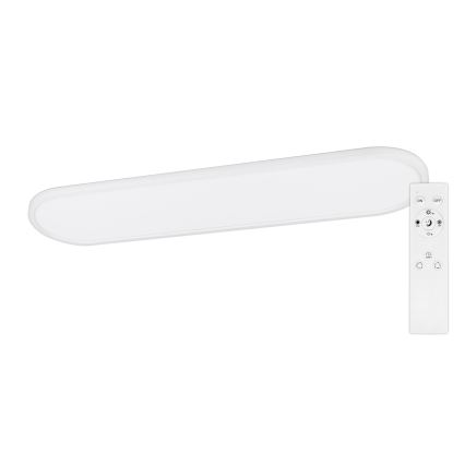 Top Light - LED, dimmbar, Deckenaufbau-/Pendelleuchte OVAL LED/36W/230V 3000-6500K weiß + Fernbedienung