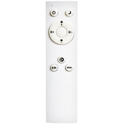 Top Light - Dimmbare LED-Deckenleuchte für Badezimmer PETAL LED/48W/230V IP44 3000-6500K d 48 cm weiß + Fernbedienung