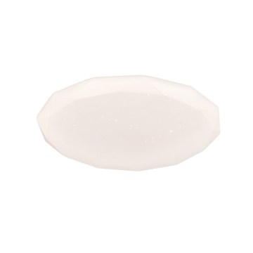 Top Light - LED-dimmbare Badezimmer-Deckenleuchte SPARKLE LED/60W/230V 3000-6500K IP44 Ø 49 cm weiß + Fernbedienung