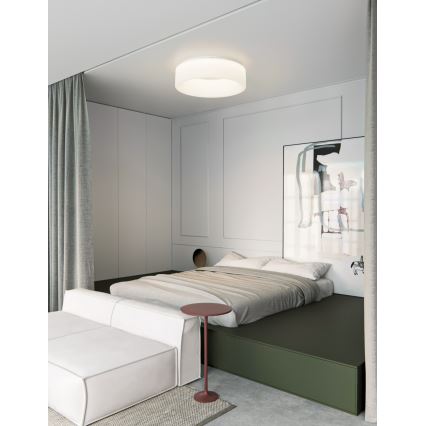 Top Light - LED-dimmbare Deckenleuchte HALO LED/60W/230V 3000–6500K Ø 60 cm weiß + Fernbedienung