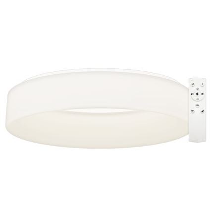 Top Light - LED-dimmbare Deckenleuchte HALO LED/60W/230V 3000–6500K Ø 60 cm weiß + Fernbedienung