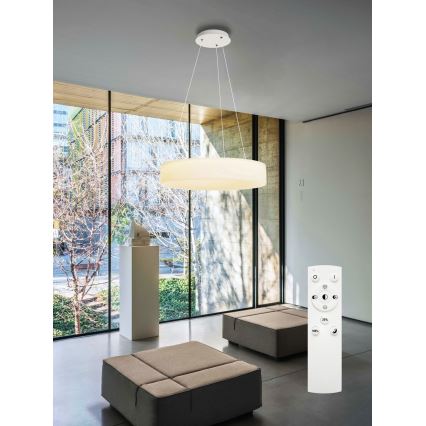 Top Light - LED-dimmbare Pendelleuchte mit Kabelaufhängung HALO LED/40W/230V 3000-6500K Ø 44 cm + Fernbedienung