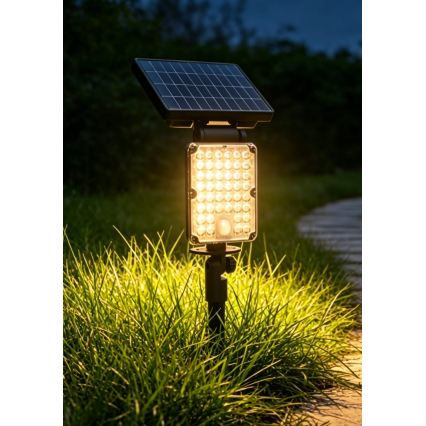 Top Light - LED-Solarleuchte mit 3-in-1-Sensor ZENITH LED/10W/3,7V 3000/4000/6500K IP54 2400 mAh