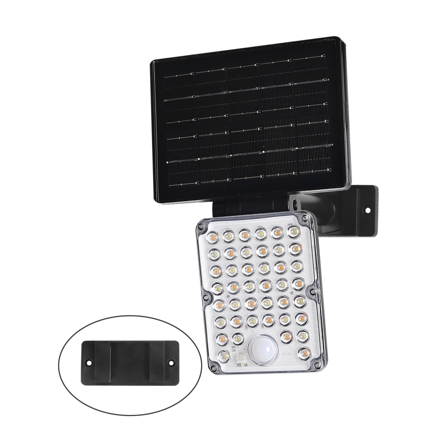 Top Light - LED-Solarleuchte mit 3-in-1-Sensor ZENITH LED/10W/3,7V 3000/4000/6500K IP54 2400 mAh