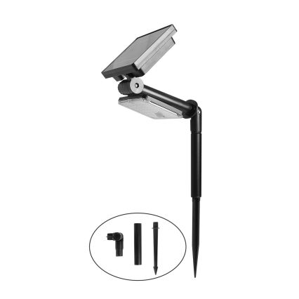 Top Light - LED-Solarleuchte mit 3-in-1-Sensor ZENITH LED/10W/3,7V 3000/4000/6500K IP54 2400 mAh