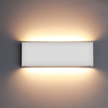 Top Light - LED-Wandleuchte für den Außenbereich OBLIGO LED/12W/230V IP65 schwarz