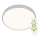 Top Light Metall 40CR FB - Dimmbare LED-Deckenleuchte METAL LED/51W/230V glänzendes Chrom + Fernbedienung