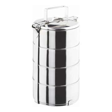 TORO Speisenbehälter 4 l, aus Edelstahl