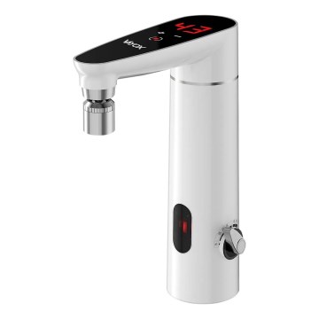 Touch-Durchlauferhitzer mit Sensor und LED-Anzeige 3000W/230V IPX4 weiß