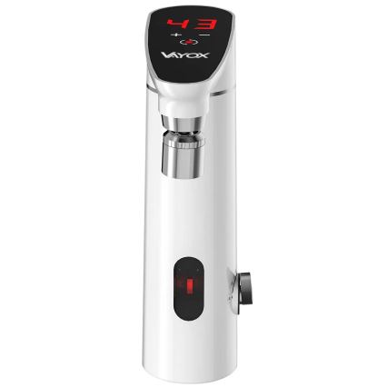 Berührungsloser Durchlauferhitzer mit Sensor und LED-Display 3000W/230V IPX4 Weiß