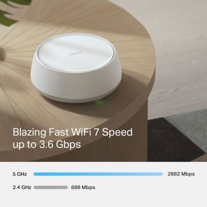 TP-Link - 2er-Set Wi‑Fi 7 Mesh-System für das gesamte Zuhause Deco BE22