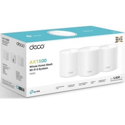 TP-Link - 3er-Set Wi-Fi 6 Mesh-System für das gesamte Zuhause Deco X10