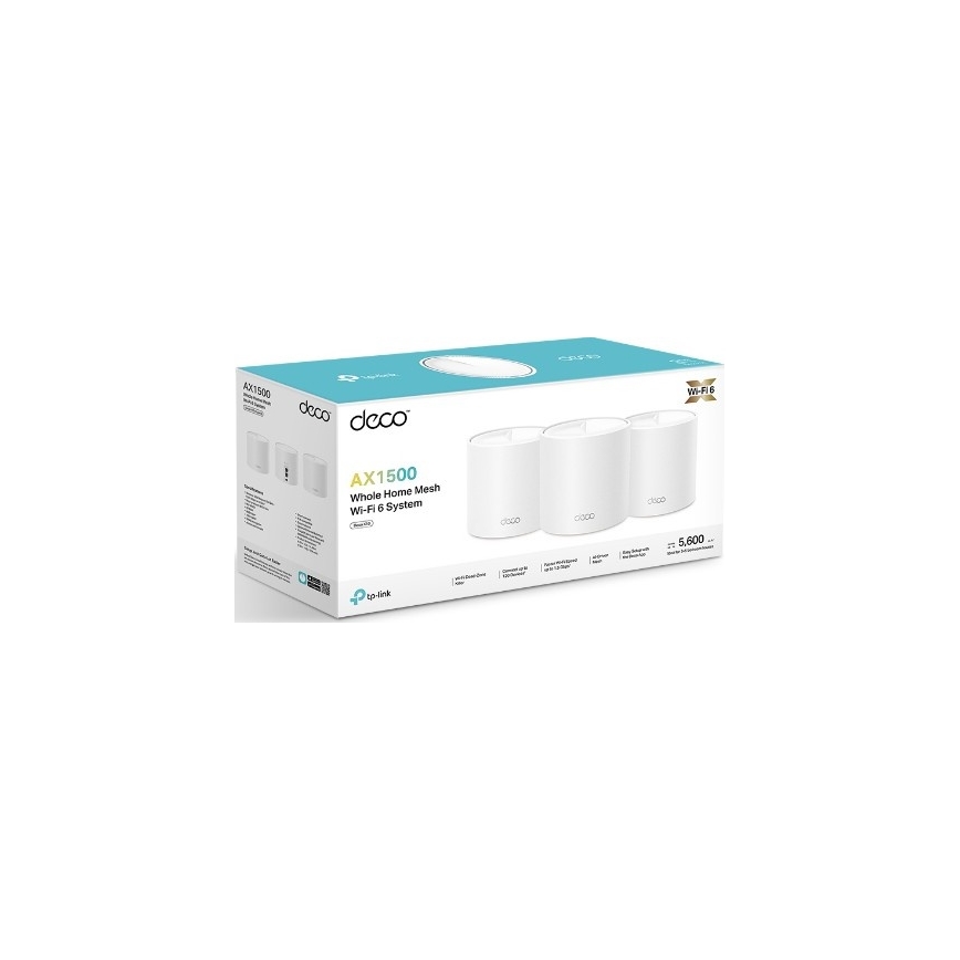 TP-Link - 3er-Set Wi-Fi 6 Mesh-System für das gesamte Zuhause Deco X10