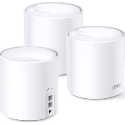 TP-Link - 3er-Set Wi‑Fi 6 Mesh-System für das gesamte Zuhause Deco X50