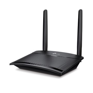 TP-Link - 4G-LTE-Router TL-MR100, Wireless N 300 Mbit/s, Wi-Fi