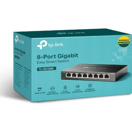 TP-Link - 8‑Port‑Gigabit Easy Smart Switch