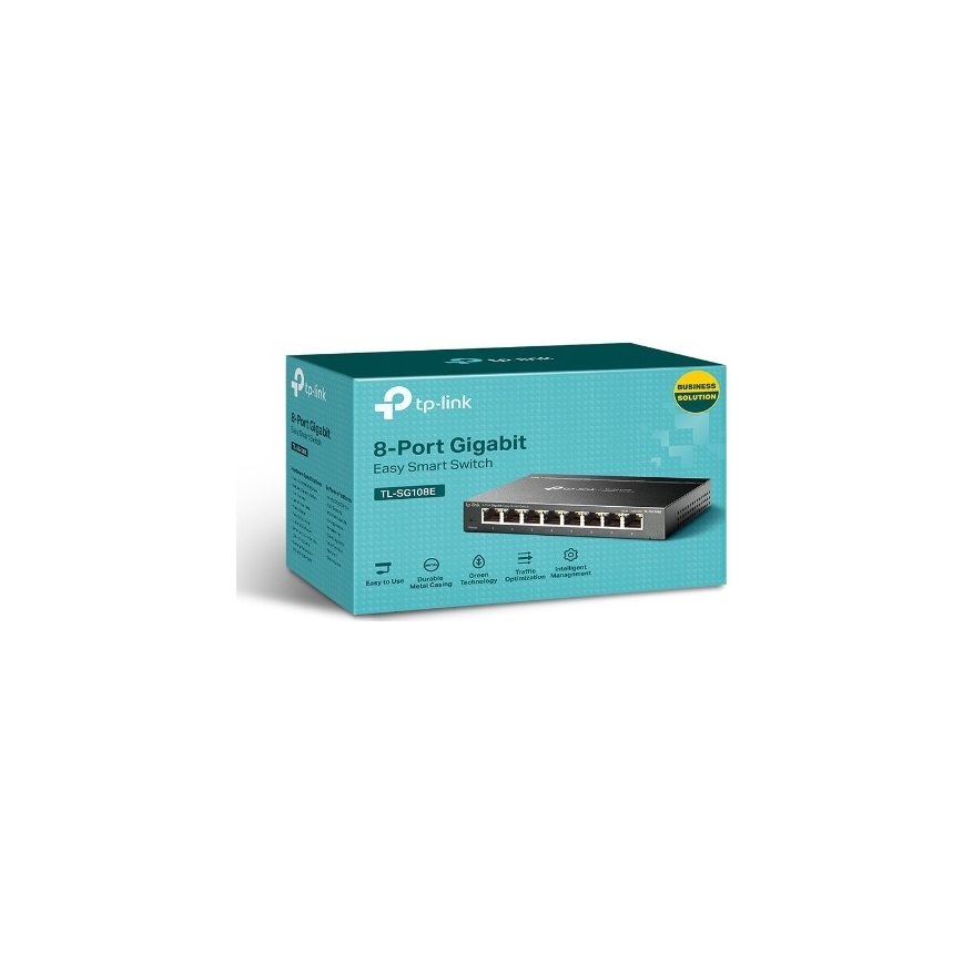 TP-Link - 8‑Port‑Gigabit Easy Smart Switch